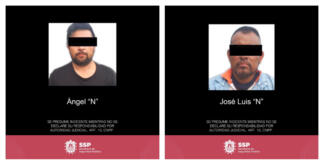 Seguridad Pública rescata a dos personas privadas de la libertad y detiene a presuntos responsables, en Amatlán