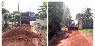 Ayuntamiento de Minatitlán mantiene su programa de rehabilitación a calles de colonias suburbanas