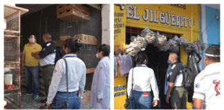 Realizan operativo COVID-19 diversas autoridades en Cosoleacaque