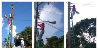 Fortalecido sistema de alumbrado en comunidades de Minatitlán