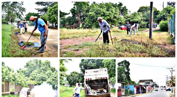 Ayuntamiento de Cosoleacaque realiza jornada integral en Canticas