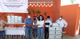 Entrega SEDARPA 77 mil litros de sales potásicas para combate del Dragón Amarillo