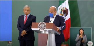 Tener diferencias no significa que seamos enemigos: Alfaro a AMLO El presidente Andrés Manuel López Obrador y el gobernador de Jalisco Enrique Alfaro. Foto (Video Presidencia de la República)