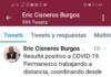 Confrma secretario de Gobierno de Veracruz que dio positivo a Covid-19 Confrma secretario de Gobierno de Veracruz en Twitter que dio positivo a Covid-19