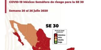 Están 14 entidades en naranja, 18 en rojo; Veracruz sigue en Máxima Alerta Están 14 entidades en naranja, 18 en rojo; Veracruz sigue en Máxima Alerta