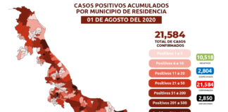 Estrategia Estatal contra el coronavirus 01/08/2020