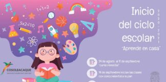 Inicia ciclo escolar 2020-2021 a distancia en Cosoleacaque