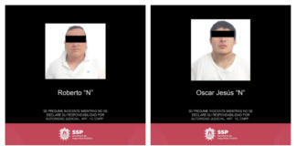 Captura SSP a cinco presuntos integrantes de grupo delictivo, en Coatepec