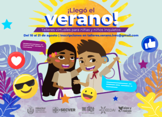 Invita IVEC a participar en talleres artísticos virtuales para niñas y niños durante el verano