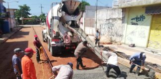 Invierte Ayuntamiento de Minatitlán más de 10mdp en pavimentaciones