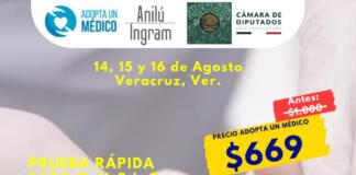 Invita Anilú Ingram a jornada de pruebas rápidas de detección de Covid19 este fin de semana