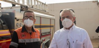 Entrega Alcalde de Minatitlán Unidad Contraincendios a PC