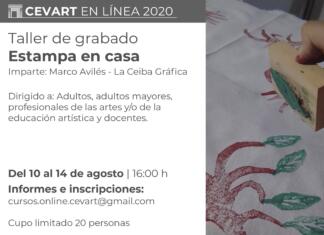Presenta CEVAR en línea taller de grabado “Estampa en casa”: IVEC