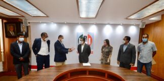 Marlon Ramírez Marín, toma protesta a integrantes de la estructura de la Fundación Colosio Veracruz