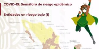 Campeche se convierte en el primer estado con semáforo verde de COVID en México