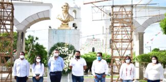 Conmemora Cirilo Vázquez Parissi 210 Aniversario del inicio de la Independencia de México