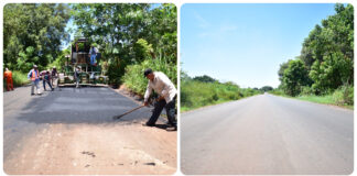 Con un 90% de avance los trabajos de asfalto en el Ayuntamiento de Cosoleacaque