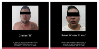 En Córdoba, rescata SSP a dos personas privadas de su libertad; tres detenidos