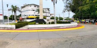 Continúa Ayuntamiento de Minatitlán jornadas de balizado en la ciudad