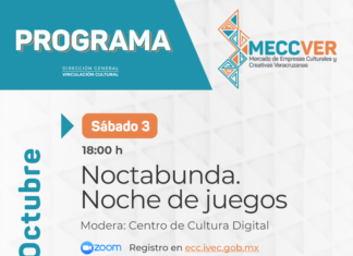 Invita IVEC a sesión de Noctabunda, en el marco del MECCVER 2020