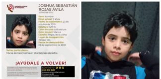 Oleada de desaparición de jóvenes; van nueve en menos de una semana. Cuatro localizados Dos hermanos, Carlos Emilio, de 15 años, y Joshua Sebastián Rojas Avila, de nueve años. Ambos desaparecieron el 23 de septiembre en la capital, según denuncias difundidas en redes sociales
