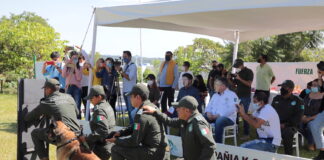 Compañía K9 contribuye en acciones de seguridad y protección ciudadana