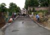 Trabaja Ayuntamiento de Minatitlán en pavimentación de calle en colonia Cuauhtémoc