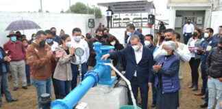 Perote solventará 80% del suministro de agua potable con nuevo sistema hidráulico proporcionado por CAEV