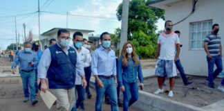 Avanzan trabajos en la calle Adolfo Sugasti; se logrará mayor movilidad entre habitantes y automovilistas con una obra de calidad