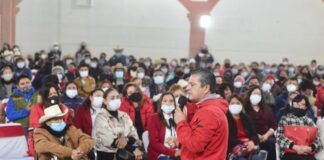 Rinden protesta, integrantes del Comité Municipal de Altotonga