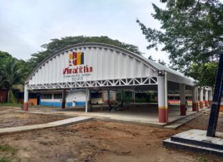 Concluirá construcción de domo en Primaria “Niños Héroes” en Minatitlán