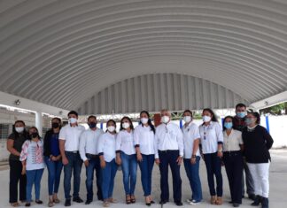 Inaugura Alcalde de Minatitlán domo de la Escuela Primaria Adolfo Ruiz Cortines