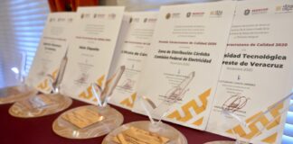 Reciben empresas Premio Veracruzano de Calidad por altos estándares en productos y servicios