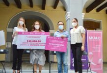 Reciben asociaciones de lucha contra el cáncer 90 mil pesos, gracias a la campaña “La lucha es de todxs”