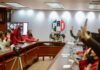 Saca Marlon Ramírez a Carlos Brito de las “palomeadas” en el PRI En Sesión Extraordinaria de la Comisión Política Permanente del PRI en Veracruz, se aprueba la integración de la Comisión de Procesos Internos, y de la Comisión de Postulación de Candidaturas para el proceso 2021