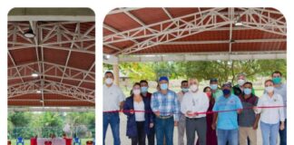 Entrega Alcalde de Minatitlán techumbre de Telesecundaria Jaime Nunó en El Chiflido Entrega Gobierno de Minatitlán techumbre de Telesecundaria Jaime Nunó en El Chiflido