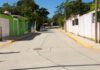 Concluyen trabajos de pavimentación en calle Independencia de Mapachapa Pavimentada calle Independencia en comunidad Mapachapa de Minatitlán.