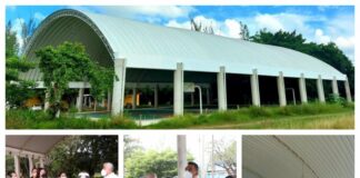 Entrega alcalde de Minatitlán construcción de domo en la ESBOM Autoridades municipales entregan domo de la ESBOM