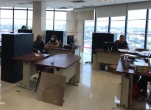 El personal de la Ciudad Judicial en el puerto de Veracruz se reincorporó a sus labores.