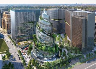 Esta espectacular montaña de cristal es ‘The Helix’, el nuevo cuartel Amazon