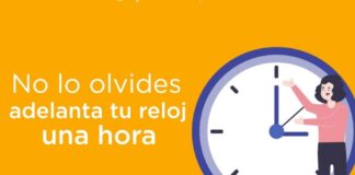 Este sábado por la noche se adelanta una hora el reloj; inicia el Horario de Verano Este sábado por la noche se adelanta una hora el reloj; inicia el Horario de Verano