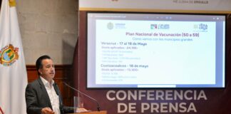 Presenta gobernador Cuitláhuac Estrategia de Vacunación Masiva contra COVID-19