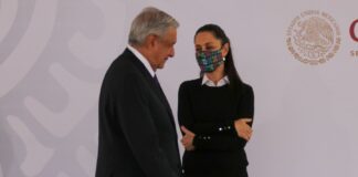 Toda la protección para Sheinbaum y Florencia Serranía tras colapso en L-12