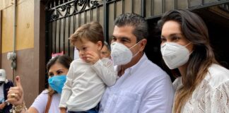 Celebra David Velasco Chedraui participación de jóvenes en la jornada electoral de Xalapa