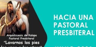 Durante 3 días y organizados por etapas los presbíteros de la Arquidiócesis de Xalapa planearon su formación