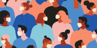 Podría Tabasco regresar a semáforo rojo Personas con cubrebocas