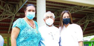 Estrenan techumbre construido por el gobierno de Minatitlán en Nuevo Cazones de Herrera