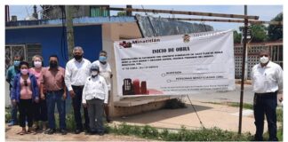 Inicia pavimentación con concreto hidráulico de calle Plan de Ayala en Minatitlán