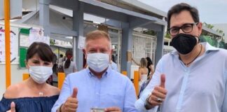 Paco Gutiérrez de Velasco emitió su voto