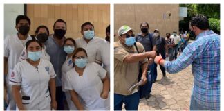 Personas de 40 y Más de Cosoleacaque ya fueron vacunadas